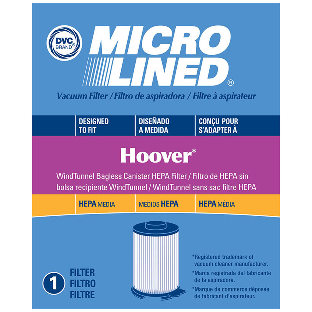 DVC HEPA Filter for Hoover WindTunnel Bagless Canister Vacuums ...