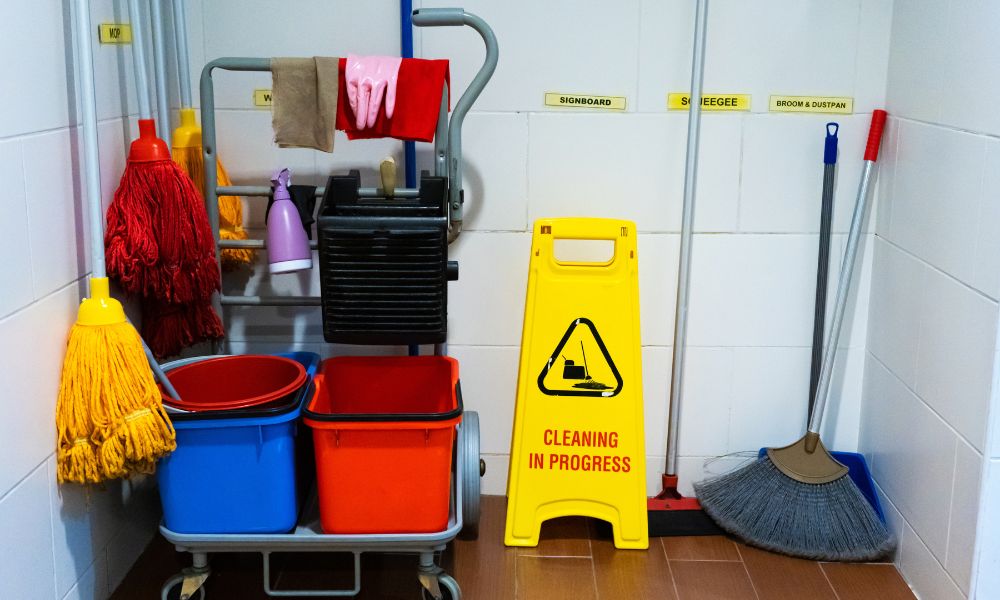 Best Practices for Your Workplace Janitorial Closet