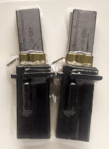 Pair of Ametek Carbon Motor Brushes with Black Winged Holder, 833410-52 (Pair of 33410-2)
