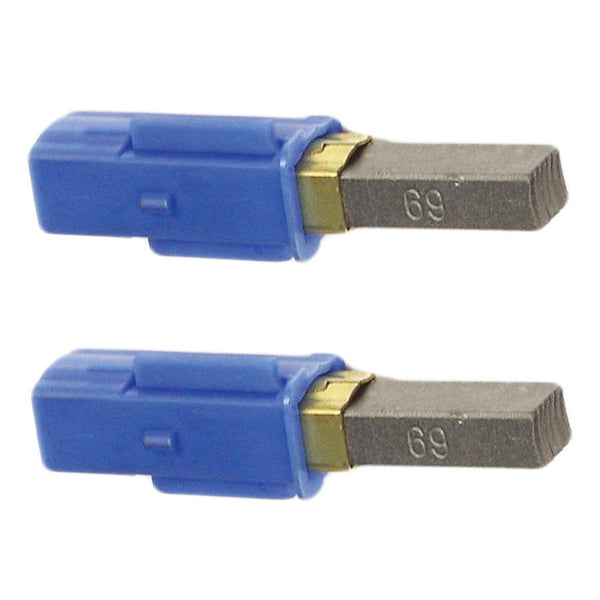 Pair of Ametek Carbon Motor Brushes with Blue Winged Holder, 833423-51 (Pair of 33423-1)