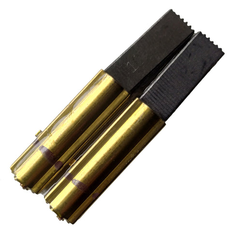 Pair of Ametek Carbon Motor Brushes with Gold Metal Holder, 833474-50 (Pair of 33474)