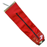 Perfect Outer Cloth Bag, Red Commercial Latch, Slide and Zipper, Use with F&G Bags or Dumpout