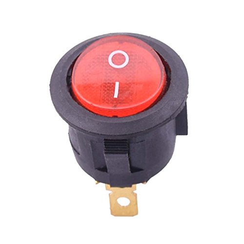 Phaseda RL3-5 series round rocker switch – ANGRY TURTLE SUPPLY