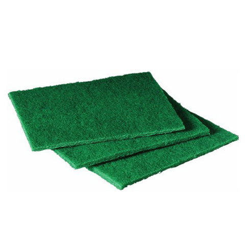 ABCO Products Green Nylon Scour Pad Heavy Duty 6X9
