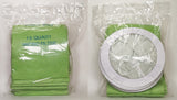 Micro Filtration Vacuum Bags for 10qt Perfect Backpack Vacuums, 101394G, 10 Pack