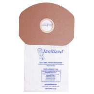 Janitized Micro Filter Vacuum Bags for Karcher & Tornado Pac-Vac Models: PV6, 6Qt