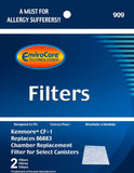 Envirocare Canister Secondary Filter 2pk for Kenmore CF-1 or 20-86883