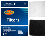 Envirocare Canister Secondary Filter 2pk for Kenmore CF-1 or 20-86883