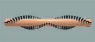 Electrolux Brush Roll PN1 3Row With Thread Guard #EXR-2001