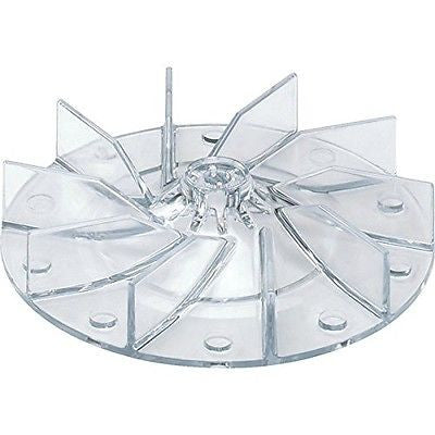 High-Profile, Clear Plastic Vacuum Fan for Eureka, Electrolux, Sanitaire and Perfect Vacuums, replaces 12988