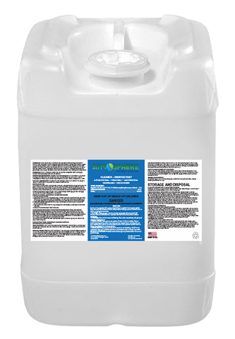 Atmosphere Liquid Cleaner, Disinfectant, and Deodorizer, 5 Gallons