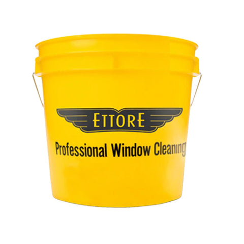 Ettore Yellow Window Washing Bucket 82222, 3.5 Gallon