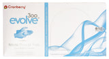 Cranberry Evolve 300 Nitrile Powder-Free Examination Gloves, Box of 300, Sky Blue, Large