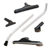 5-Piece Standard Tool Set for Backpack Vacuums with 1.5" Hose