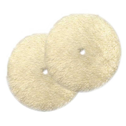 Koblenz Floor Scrubber Lambs Wool Buffing Pads, 2400, 2pk