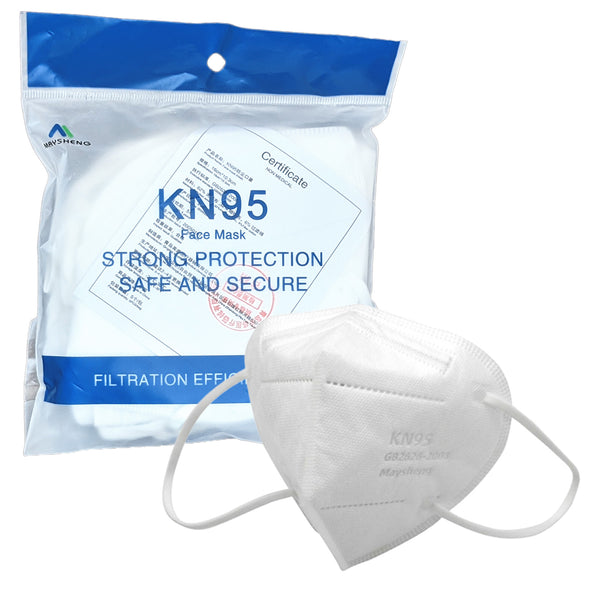 Maysheng KN95 Face Mask, Pack of 5