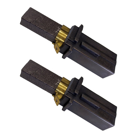 Pair of Ametek Carbon Motor Brushes with Black Winged Holder, 833503-54 (Pair of 33503-4)