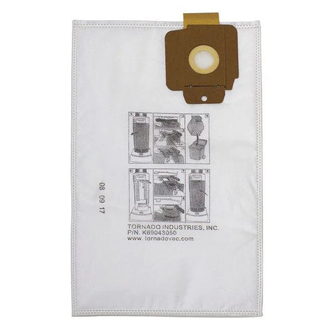 Tornado CleanBreeze Disposable Filter Bag 10pk for CV/D 30/38/48